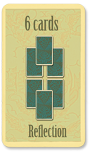 Six ( 6 ) Card Tarot Spread ( Layout ) Reflection